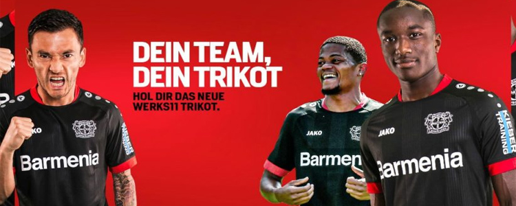 camisetas Bayer Leverkusen replicas 2020-2021